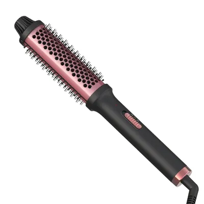 LISAPRO Curling lron Brush 2 in 1 Electric Hair Comb Negative lon Hair Dryer Styling Appliances