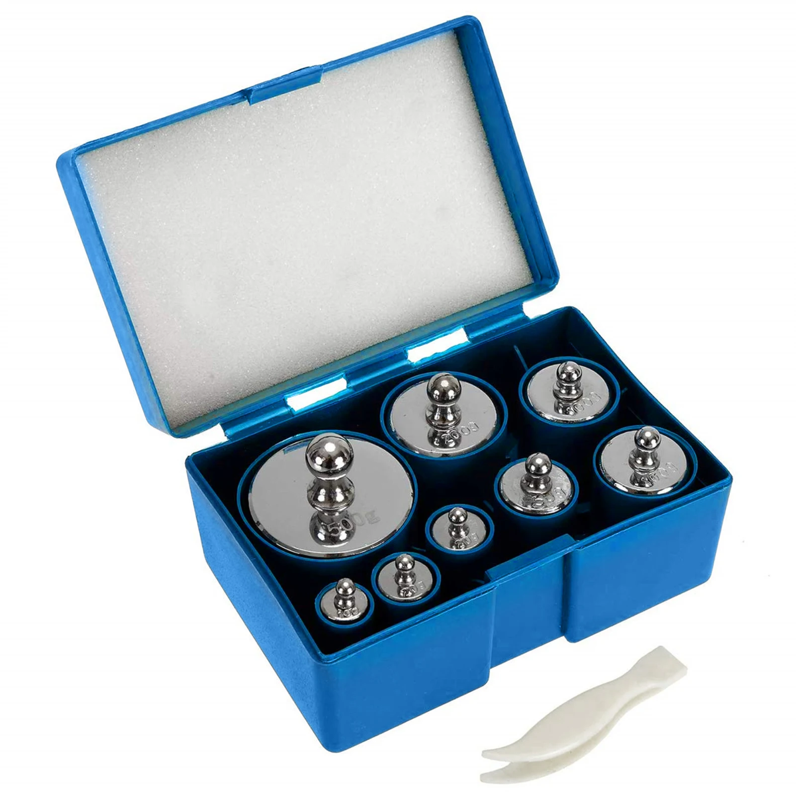 Set di pesi di calibrazione da 1000 g 10 g 20 g 50 g 100 g 200 g 500 g Pesi di calibrazione Pesi di calibrazione per gioielli con bilancia digitale