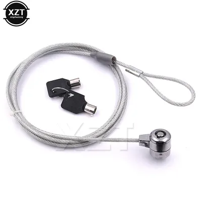 Universal Laptop Lock Laptop Security Chain Cable Chain with Key Laptop Anti-theft Lock Laptop