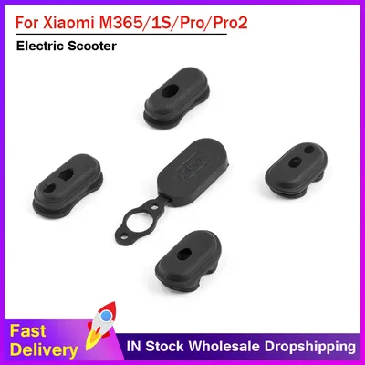 Battery Charging Port Dust Plug Dustproof Rubber Case Waterproof Cover For Xiaomi Mijia M365 1S Pro Pro2 Electric Scooter Parts