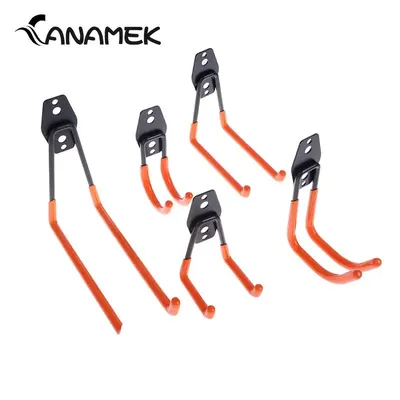 1PC Heavy Duty Metal Hook Wall Mount Bicycle Hanger Hooks Garage Organizer Wall Mount Anti-slip Storage Hook Garage Storage Tool