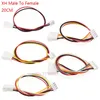 5PCS 200MM XH 2,54 2/3/4/5/6 Pin Männlichen zu Weiblichen Stecker Stecker Mit draht 2,54 MM 2p 3p 4p 5p 6 p Kabel Verlängerung Linie