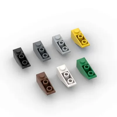 MOC 10PCS 4287 Invertiert 33 3x1 Bausteine Kit Hang Bildungs Ziegel Partikel Puzzle DIY Spielzeug Kinder geburtstag Kind Geschenke Image