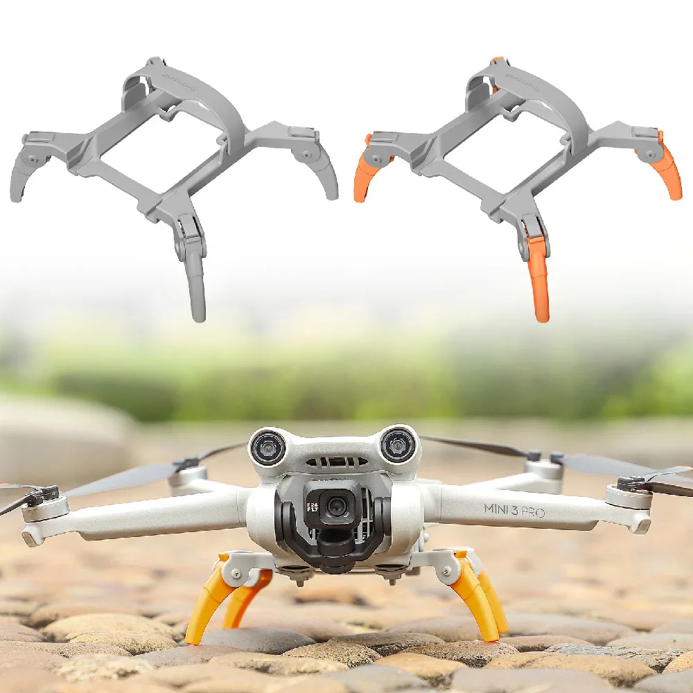 Foldable Landing Gear for DJI Mini 3 Pro Extensions Heightened Gears Support Leg Protector Stand for DJI Mini 3 Pro Accessories Image