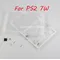1Set Vollen Satz von Klar Gehäuse Shell Für PlayStation 2 PS2 7W 9W 70000 90000 Transparent Fall abdeckung mit Schrauben Ersatz Kits