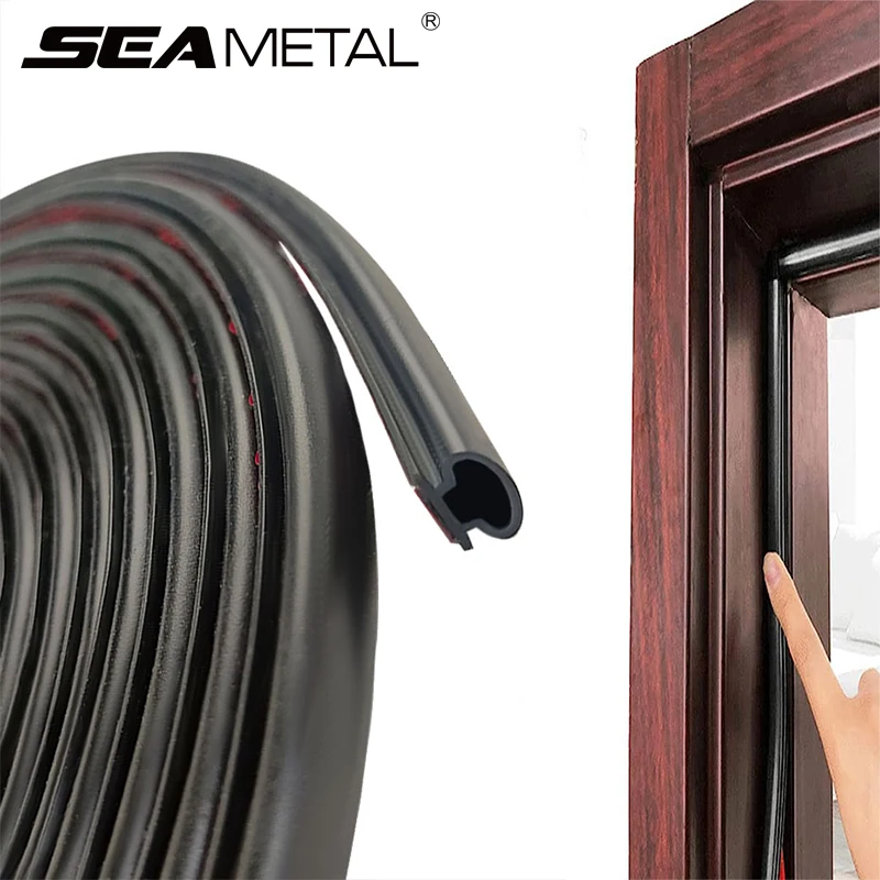 Nahtlose Tür Fenster Dichtung streifen tpe wetterfeste Antik ollisions dichtung streifen Schall dämmung für Sicherheits tür zubehör Image