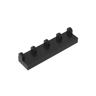 Gobricks 10 Stück Ziegel Scharnier Fliesen Teile 1x4 kompatibel mit 4625 Bausteinen pädagogisches Image