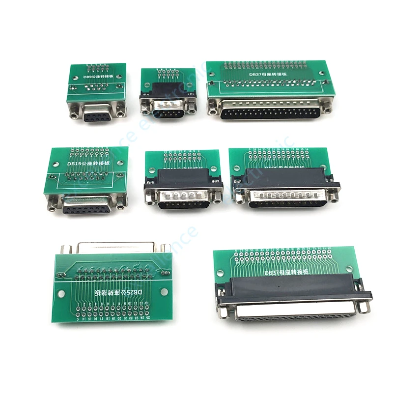 1 pc hdr db Stecker/Buchse Adapter 9p/15p/25p/37p Test platine vga Schnitts telle zu 2,54 Dip-Platine DIY-Anschluss Image