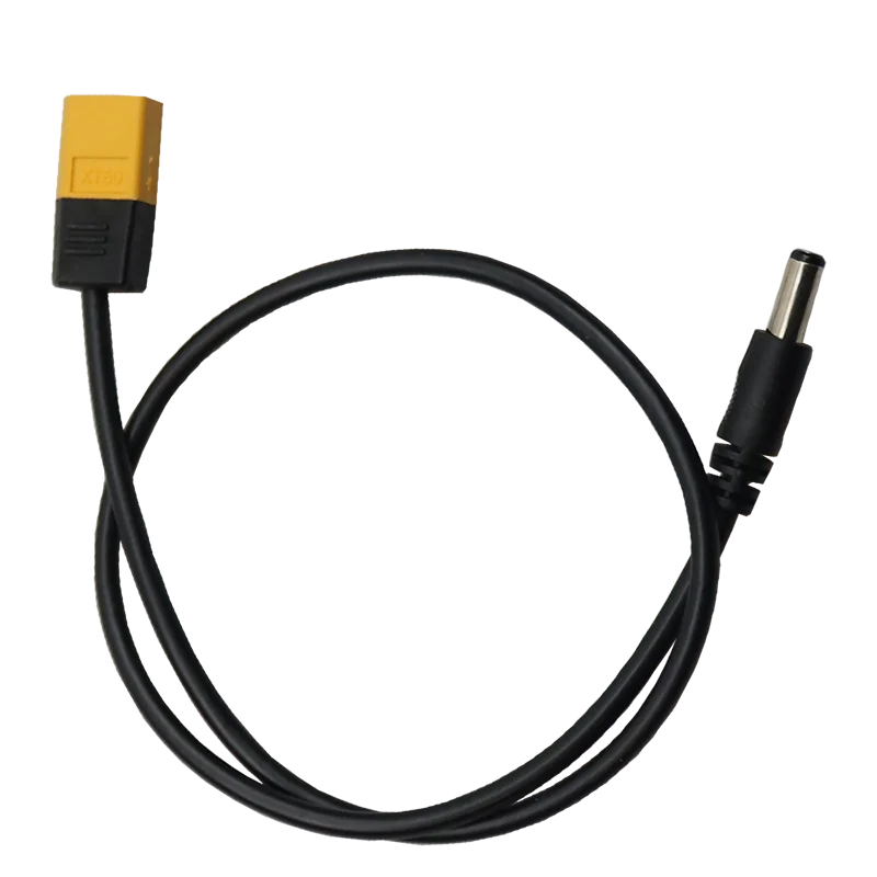 Ultra-Soft 45cm ts100/t12 xt60 Bullet-Stecker an Stecker dc5525/dc5521 Stromkabel für Fly-Fpv-Multirotor-Feld reparaturen gelten Image