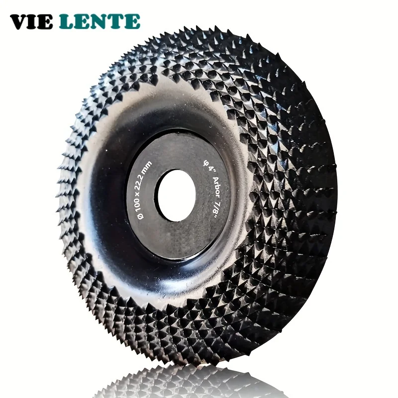 Schnellform-Holz schleif scheibe: Mit Ihrem Winkels chl eifer mühelos verwandeln, schnitzen und schleifen-langlebiges Präzisions werkzeug für Holz Image