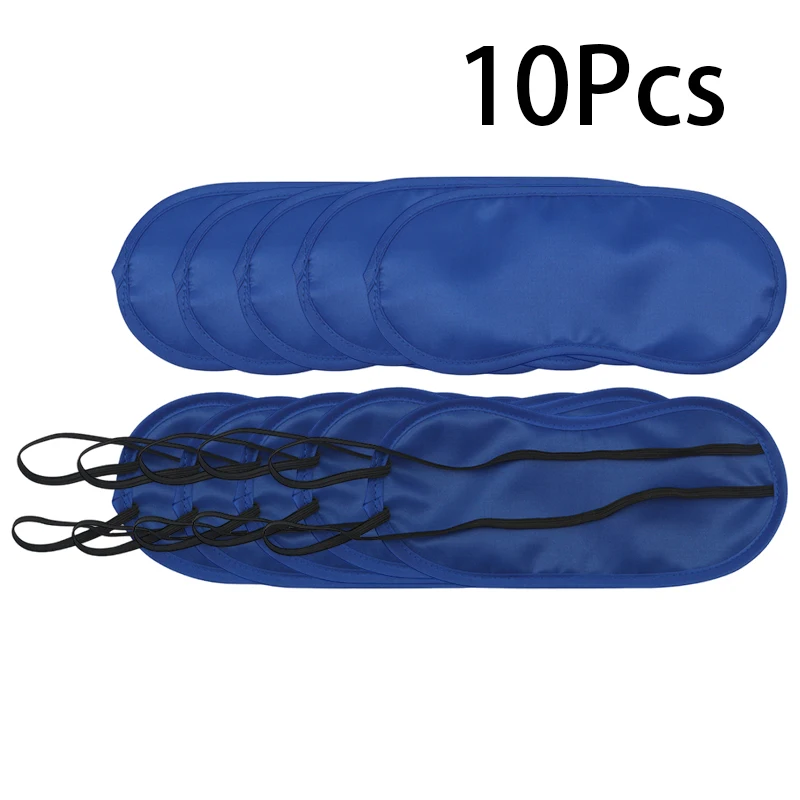 10 Stück Schlaf Augen maske Schatten Abdeckung atmungsaktive Augenbinde Nacht schlafen Einweg Reise hilfe schlafen Augenklappe Augen Verdunkelung abdeckung Image