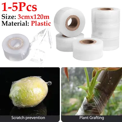 1-5 Rollen Obstbaum Pfropf band 3mm Kindergarten dehnbares Garten band Garten binden Band Pfropf werkzeug Zubehör für Bäume