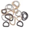10 Stück D-förmige Schnalle D-Ring-Verbindung Legierung Metall Silber Gold für Schuhe Taschen Rucksack Schnallen DIY Zubehör 15/20/32 mm