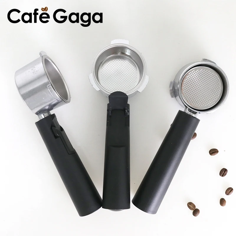 51mm Espresso Bodenloser Siebträger Für Homix H11 Oster Cecotec Hibrew Sachi Nikai Phico Ersatz Filter Korb Cafe Werkzeuge Image