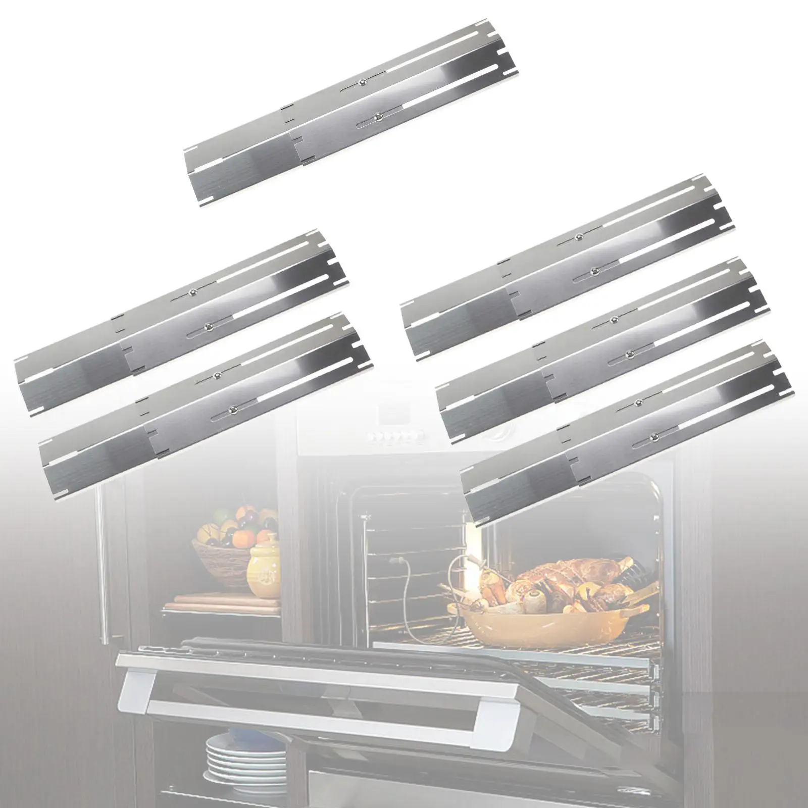 Ersatzteile für Universal grill heizplatten reichen von 11.75 "bis 21" oder 18.8 "Wärme diffusor Edelstahl-Wärme zelt