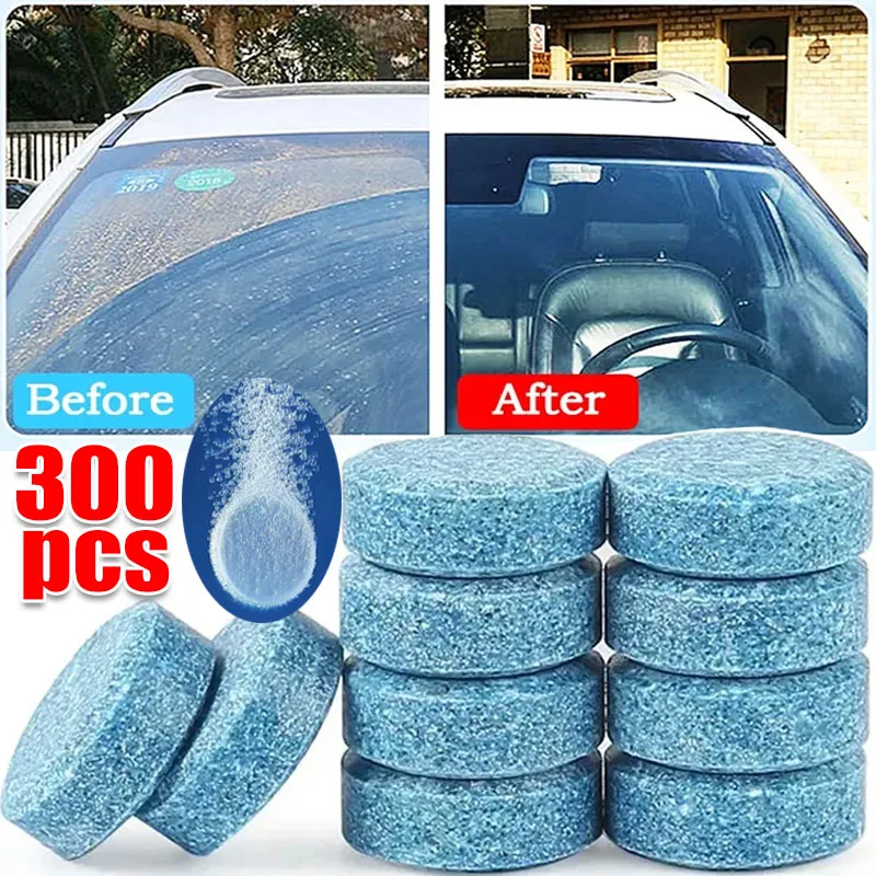 Solide Reiniger Auto Windschutzscheibe Reiniger Brausetablette Auto Wischer Glas Feste Reinigung Konzentrierte Tabletten Reinigungsmittel Image
