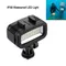 Puluz ipx8 wasserdichte kamera tauch leds licht mit hot schuh adapter für gopro dji xiaoyi action kamera, canon sony kamera