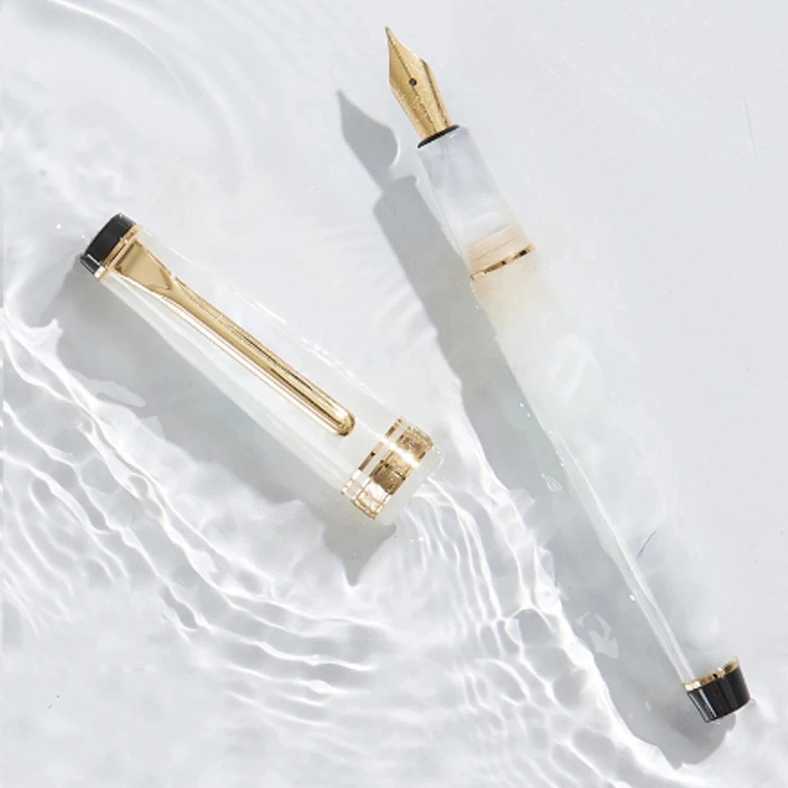 RIIMOO 502 Füllfederhalter aus Kunstharz zum Schreiben von Tinte für Studenten, Kalligraphie, Büro, Schulbedarf, Schreibwaren, Geschenkstifte mit EF-F-Feder Image