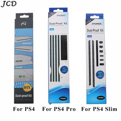 Jcd für ps4 konsole host staubs topfen luftfilter für ps4 slim pro staub dichte abdeckung schwamm Image
