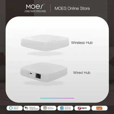 Tuya ZigBee 3.0 Smart Gateway Hub Smart Home Bridge Smart Life APP Drahtlose Fernbedienung Funktioniert mit Alexa Google Home