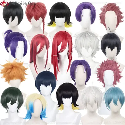 Anime bachira meguru hyoma chigiri naji seishirou isagi yoichi rin itoshi sae itoshi mikage reo hiori yo cosplay perücke Image