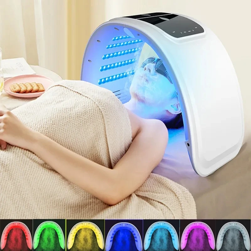 Neue LED-Gesichts masken ausrüstung 7 in 1 Farbe Gesicht Spa Gesichts gerät Haut verjüngung Licht Gesichts körper Schönheits maschine für die Hautpflege