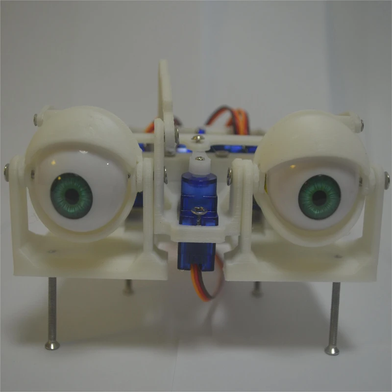 PS2 Control Robot Eyes SG90 3D Robotic Eye Frame für Arduino Robot DIY Open Source Code für ESP32/UNO programmierbarer Roboterstarter Image
