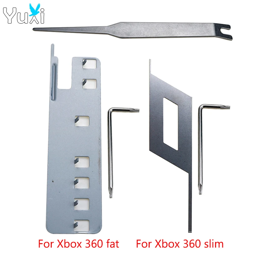 YuXi Für Xbox 360 Fat Controller Öffnungswerkzeuge Reparatur Zerlegen Schraubendreher Kit für Xbox 360 Slim TX X Clamp Removal Tool Image