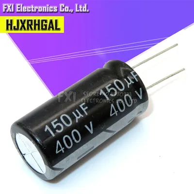 5PCS 400v150uf 150uf400v 18*40 Elektrolytkondensator 400v 150uf 18x40 Image