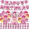 Melody Birthday Theme Inflatable Balloon Set Sanrio Party Decoration Decoration Decoration Banner Flag Inflatable Balloon Set