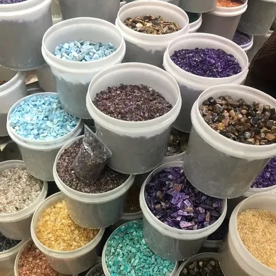 3-5mm Natural Gemstone Rose Quartz Crafts Tumbled Bulk Crystal Healing Stone Chips Gravel Wholesale