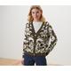Tchibo - Grobstrick-Cardigan mit Jacquard - Damen - Gr. S - creme/jacquard