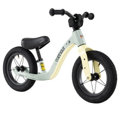 Costway 12-Inch Balance Bike with Adjustable Seat and Rotatable Handlebar for Over 36 Months Old-Green