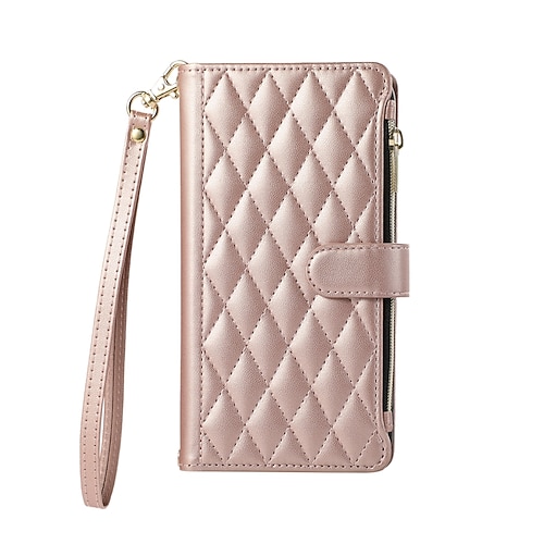 Handy Hülle Handyhüllen Für iPhone 17 Pro Max 17 Air 16 15 14 Pro Max Plus 13 12 11 Pro Max Mini Brieftaschenhülle Mit Ständer Magnetisch Reisverschluss Retro TPU PU-Leder Image