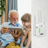 WiFi Extender WiFi Range Extender 300M 2.4G WIFI Wireless Internet Booster Wireless Signal Booster Repeater With Ethernet Port Extend Internet WiFi For Home