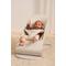 BabyBjorn Bouncer Balance Soft, Light Gray Frame, Tri-Fabric Light Beige