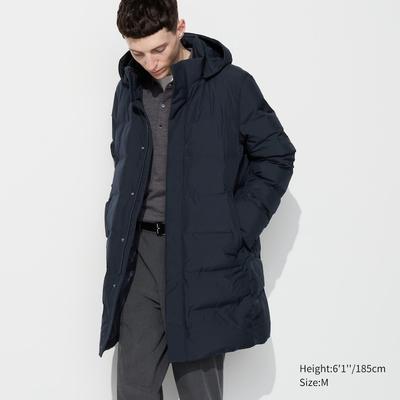 Uniqlo - Seamless Down Coat - Blue - S