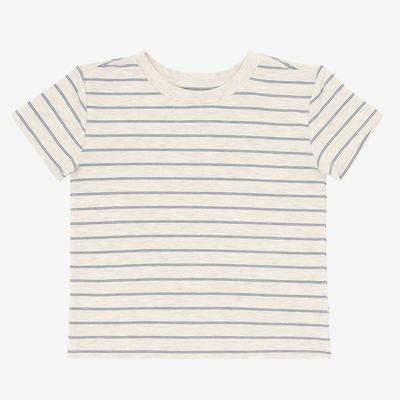 Stone Stripes Short Sleeve Relaxed Tee - 10