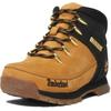 Schnürboots TIMBERLAND "Euro Sprint", Damen, Gr. 37, gelb (wheat, schwarz), Leder, sportlich, Schuhe, Winterstiefel, Schnürstiefel, Winterschuhe