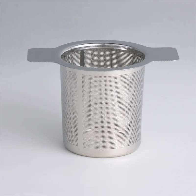 Edelstahl Tee Infuser wieder verwendbares Teesieb lose Tee blatt Gewürz sieb Mesh Tee Filters ieb Küchen zubehör Image