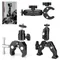 Kamera Krabben Clamp Set Für GoPro 12 11 10 9 8 Motorrad Pedal Fahrrad Auto Action Kamera Zubehör Halterung für Insta360 X3 X4 DJI DSLR