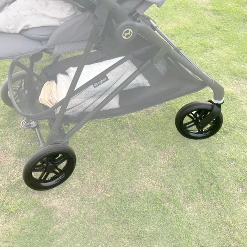 Buggy Rad Für Cybex Melio 2/3 Carbon Vorder- Oder Hinterrad Mit Achse Kinderwagen Ganze Verkauf Drop Schiff DIY Baby Stoller Zubehör Image