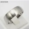 Frauen Männer Schmuck Finger Ringe Mode Edelstahl Comfort Fit Ring Plain Silber Farbe Hochzeit Ring Größe 6, 78,5 9,25 9,75 12