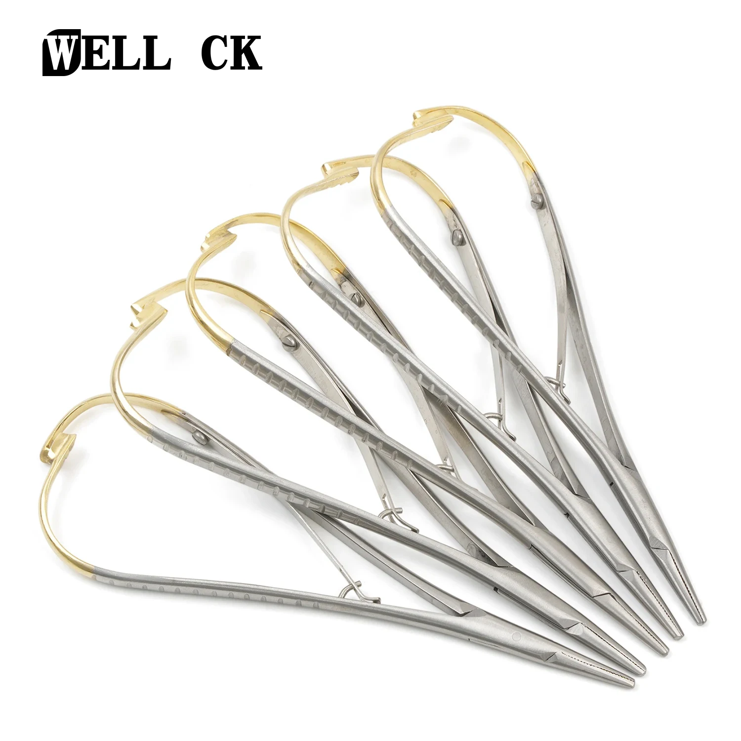 1pc WELLCK Dental Nadelhalter Pinzette Kieferorthopädisches Instrument Zahnmedizin Produkt Edelstahl Mathieu Nadelhalter Image