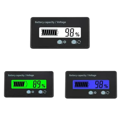 GY-6S 6-73V Lithium-Ionen-Batterie Universal Power Display Power Display Voltmeter Auto Motorrad Power Tester