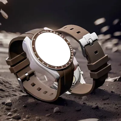 Kautschukarmband für Omega Swatch Moonswatch 22 mm 20 mm, gebogenes Gummi-Uhrenarmband, weiches, wasserdichtes Sport-Armband für Damen und Herren