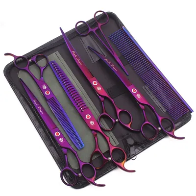 Hundepflegeschere Japan Edelstahl Haustier Friseurschere Gerade Schere Effilierschere Chunker Image