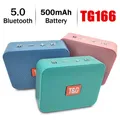 TG166 Altoparlante Bluetooth portatile Wireless Mini Bass Colonna Boombox BT USB TF AUX Riproduzione Altoparlante esterno per Smart Phone Tablet