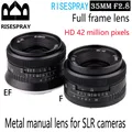 RISESPRAY 35MM F2.8 manuale in metallo Obiettivo fisso grandangolare HD 42 milioni di pixel