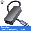 FSU USB/USB C a RJ45 2.5G Adaptive 10M/100M/1000M/2500M USB/Type-C scheda di rete esterna per Notebook, telefono cellulare, iPad